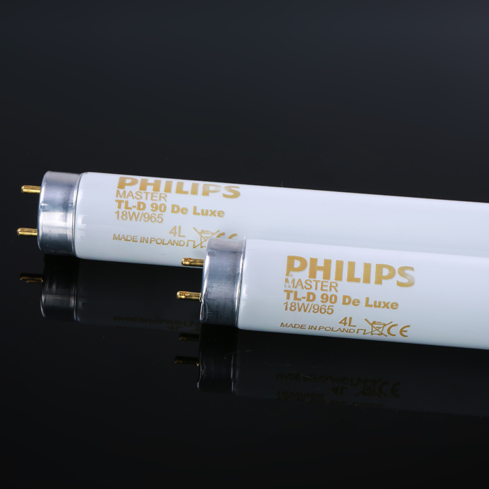 PHILIPS 標準光源D65燈管MASTER TL-D 90 De Luxe 18W/965 SLV/10